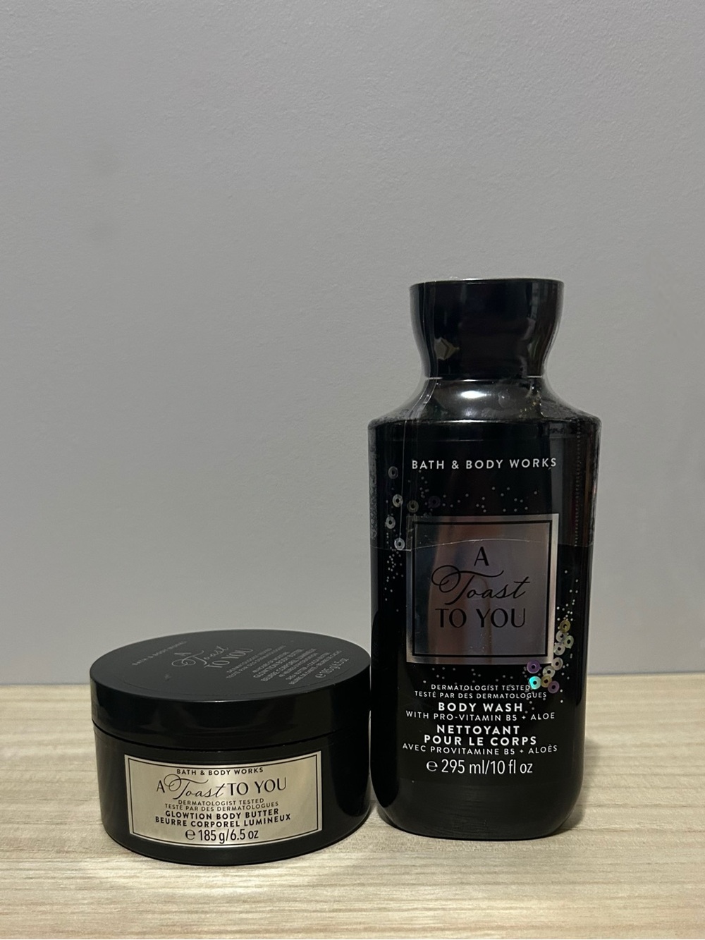 NEW Bath & Body Works A Toast To You Body Butter + Body Wash